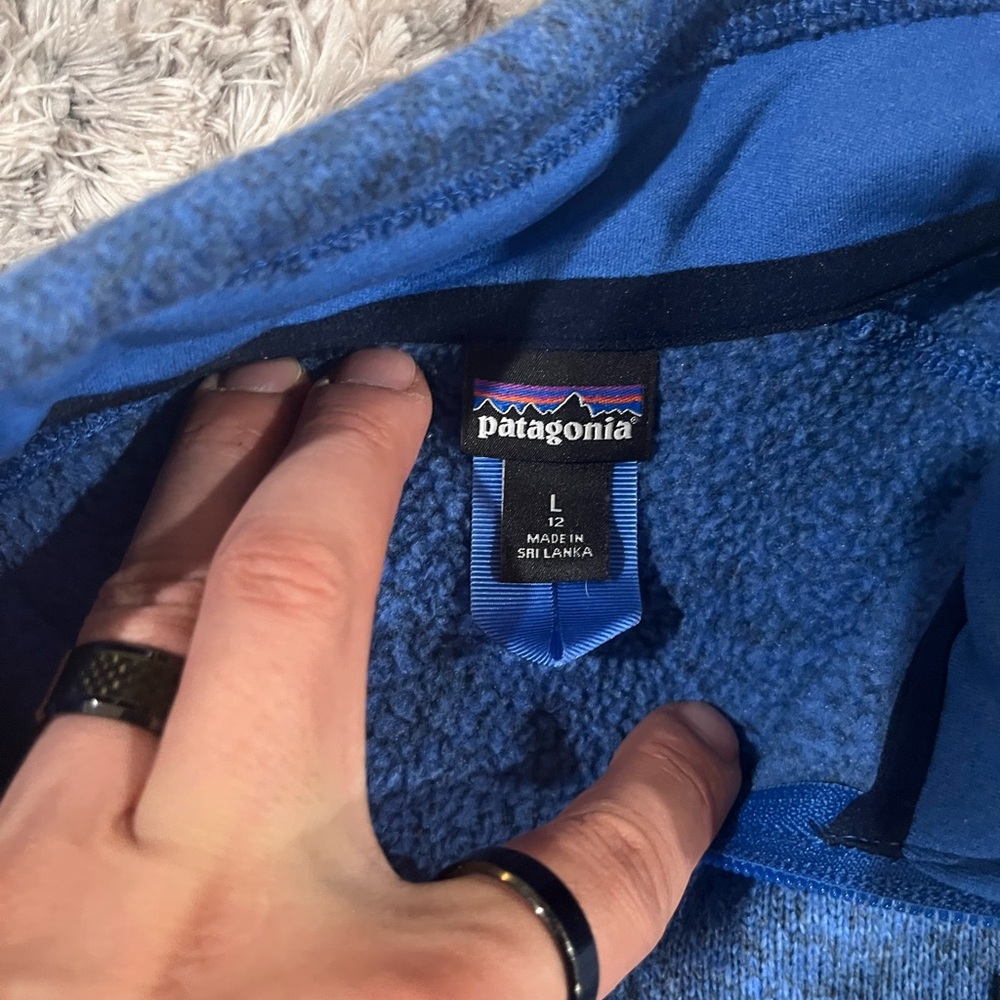 Patagonia Kids Blue Sweater - Picture 2 of 2